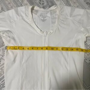 White Postural Fitness Top by Alignmed